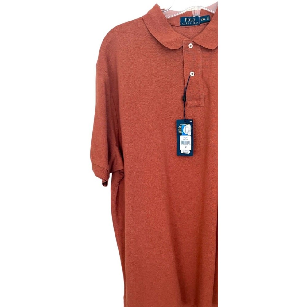 Polo Ralph Lauren Burnt Orange Texas Longhorn Polo Shirt Men’s Size XXL NWT - Picture 3 of 8